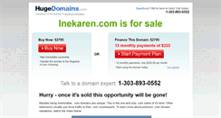 Desktop Screenshot of inekaren.com