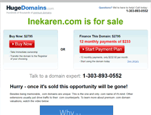 Tablet Screenshot of inekaren.com